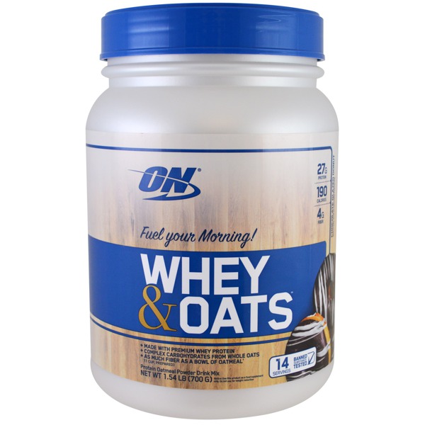Optimum Nutrition Whey & Oats Chocolate Glazed Donut 1Source