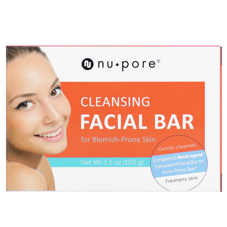 NuPore Facial Soap For AcneProne Skin 1Source