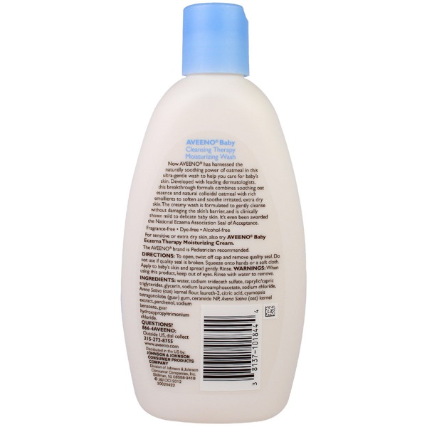 aveeno cleansing therapy wash