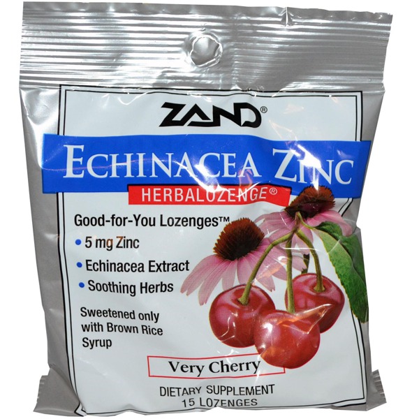 Zand Echinacea Zinc Herbalozenge Very Cherry 1Source