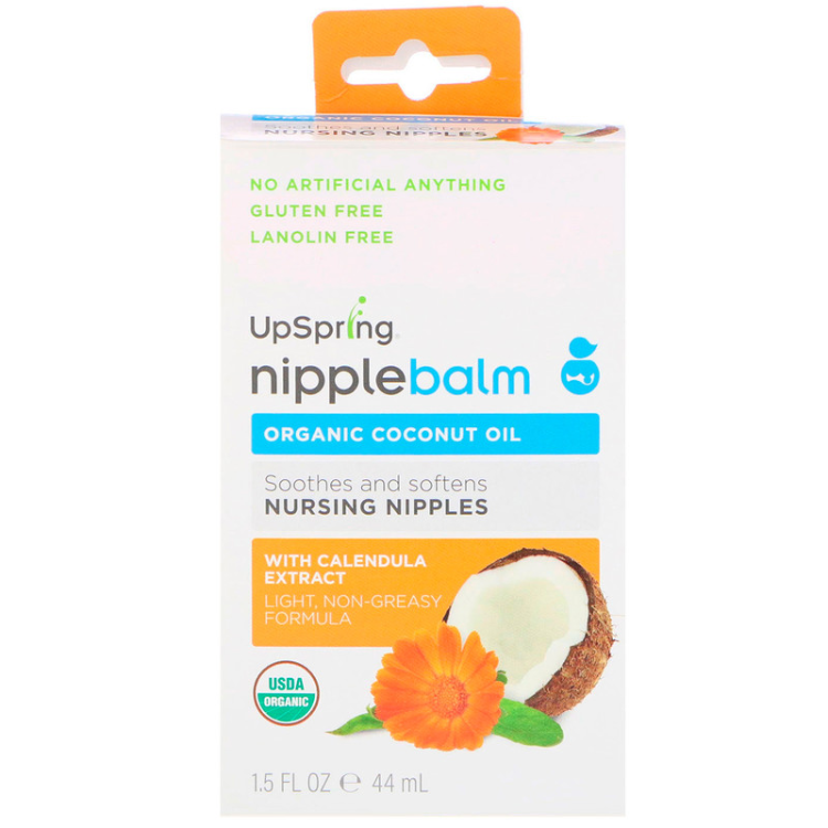 Upspring Wellmom Organic Coconut Oil Nipple Balm 1Source