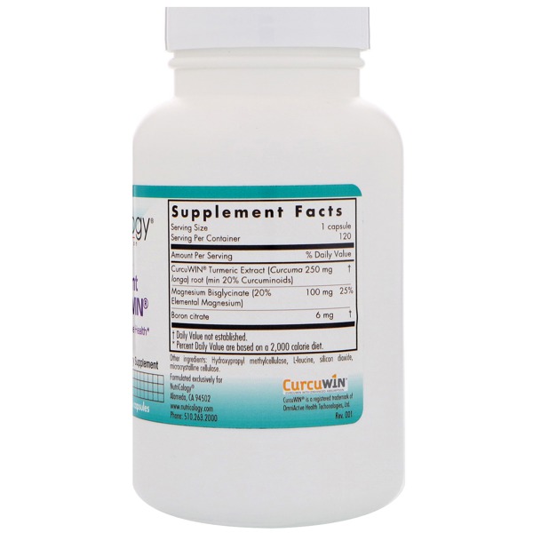 Nutricology Boron Joint With Curcuwin 1Source