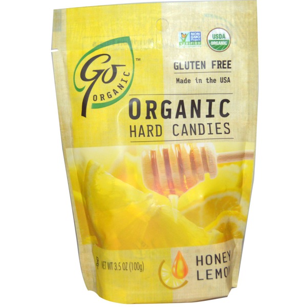 Go Organic Organic Hard Candies Honey Lemon 1Source