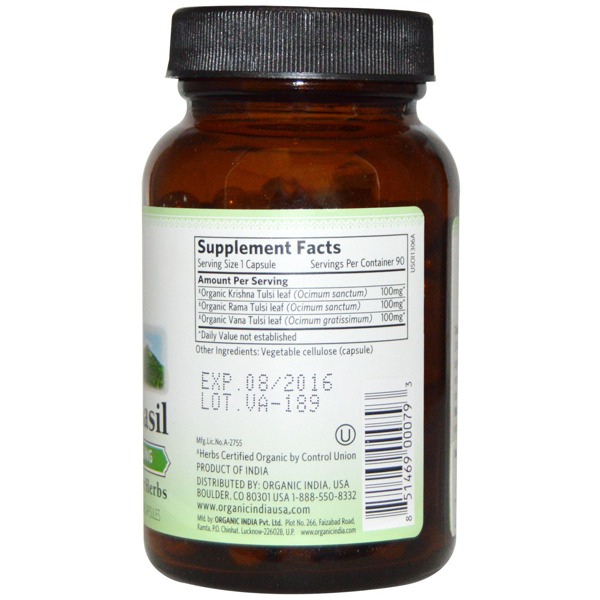 Organic India TulsiHoly Basil 1Source