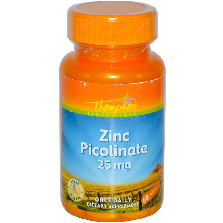 Thompson Zinc Picolinate 25 Mg 1Source