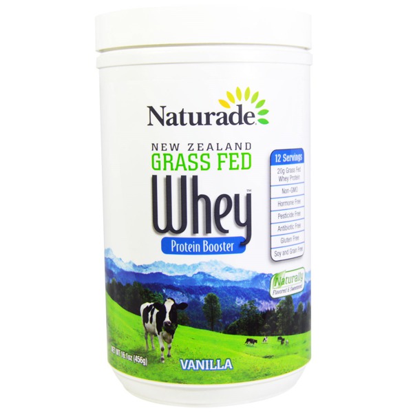 Naturade New Zealand Grass Fed Whey Protein Booster Vanilla 1Source
