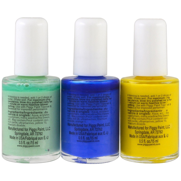 Piggy Paint Nail Polishes Slush Crush Gift Set 1Source