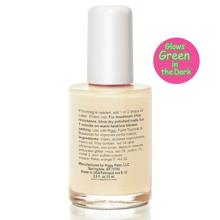 Piggy Paint Nail Polish Radioactive Glows In The Dark! 1Source