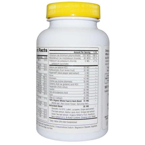 Super Nutrition Simply One Women Triple Power Multivitamins IronFree