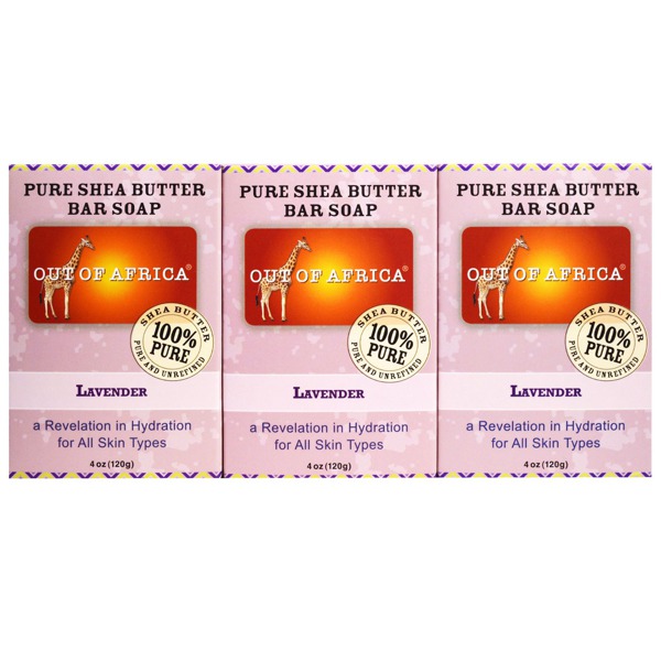 Out Of Africa Pure Shea Butter Bar Soap Lavender 1Source