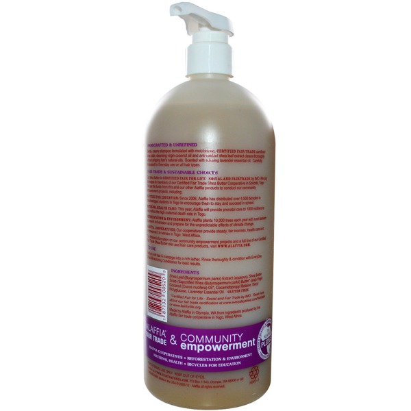 Everyday Shea Moisturizing Shampoo Lavender 1Source