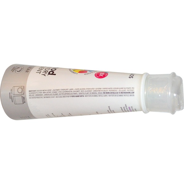 Method, Laundry Detergent, 50 Loads, Free + Clear, 20 Fl Oz (600 Ml