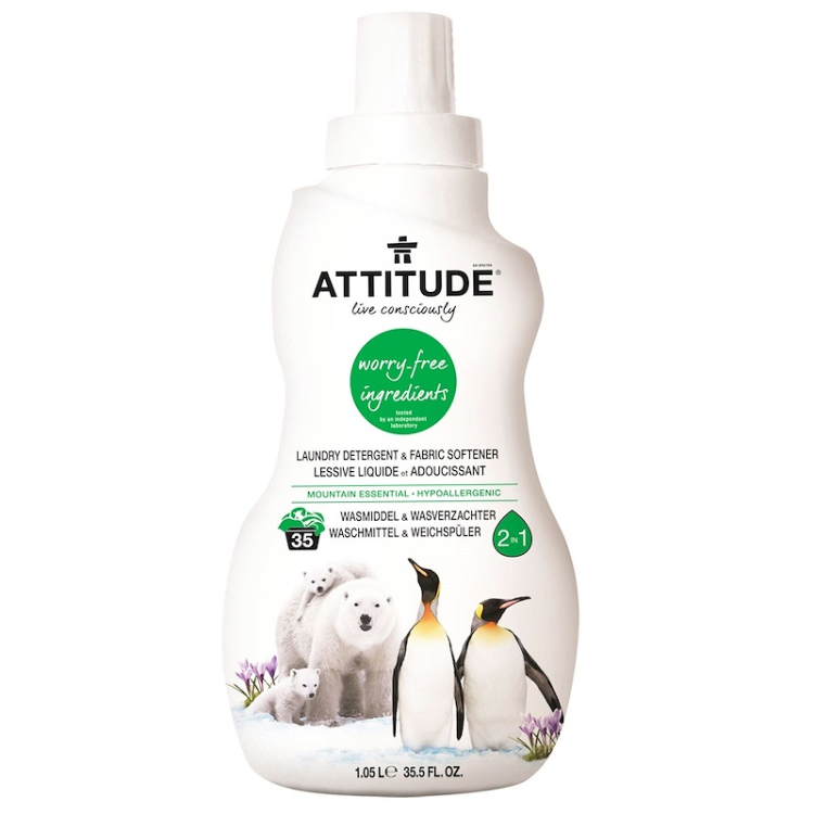 ATTITUDE Laundry Detergent & Fabric Softener Mountain Essential 1Source