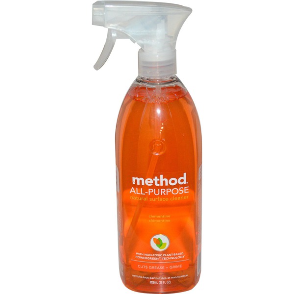 Method AllPurpose Natural Surface Cleaner Clementine 1Source