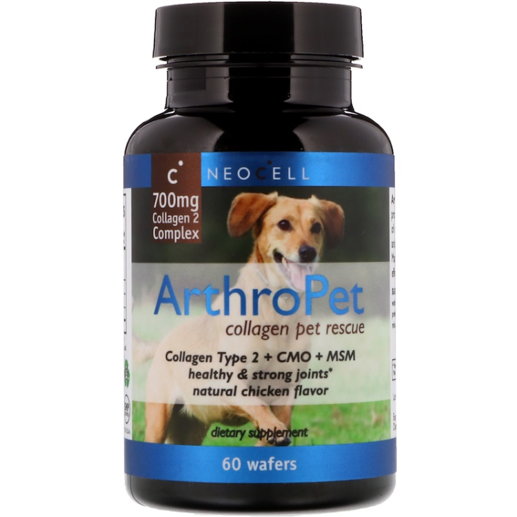 Neocell Arthropet Collagen Type 2 Plus CMO & MSM 1Source