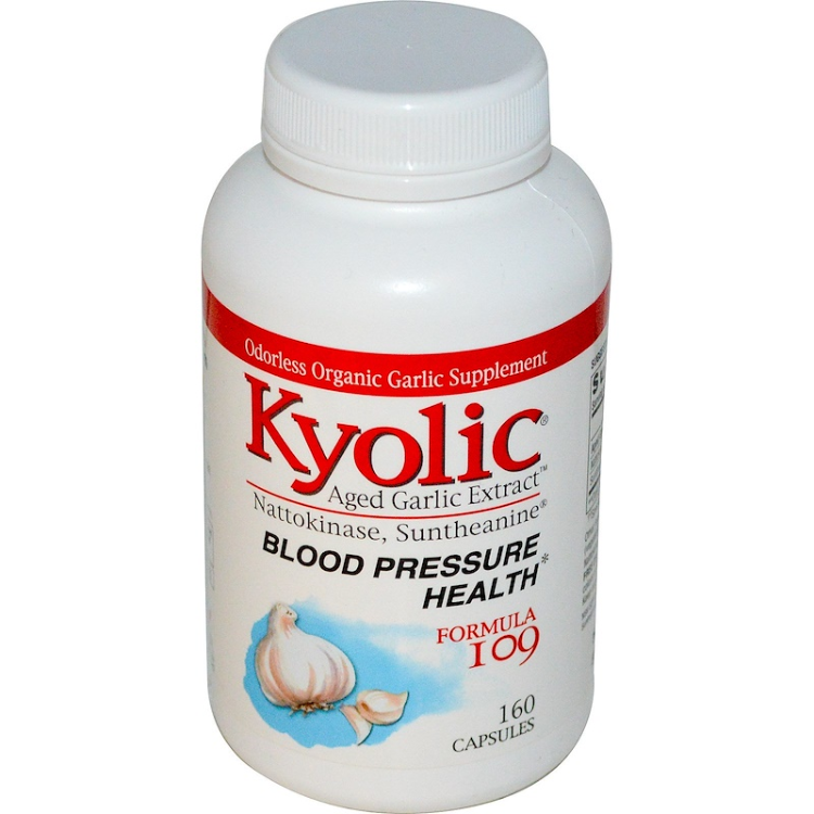 Wakunaga Kyolic Aged Garlic Extract Blood Pressure Health Formula 109