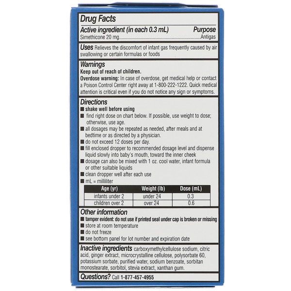 Mommy'S Bliss Gas Relief Simethicone Drops Newborn+ 1Source