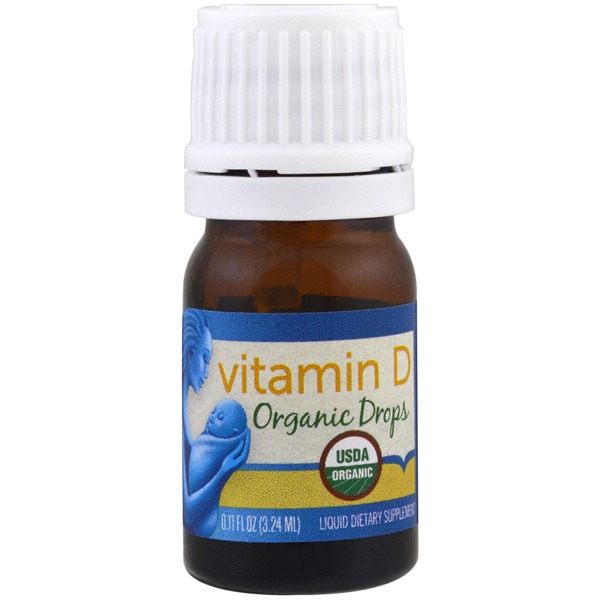 Mommy'S Bliss Vitamin D Organic Drops Newborn + 1Source
