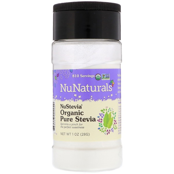 Nunaturals Nustevia Organic Pure Stevia 1Source