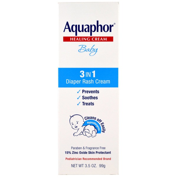 Aquaphor Healing Cream Baby 3 In 1 Diaper Rash Cream 1Source