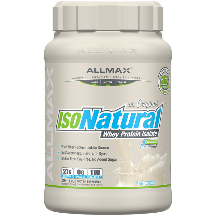 ALLMAX Nutrition Isonatural Pure Whey Protein Isolate The Original
