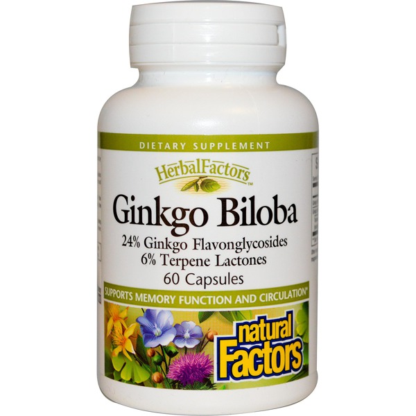 Natural Factors Ginkgo Biloba 1Source