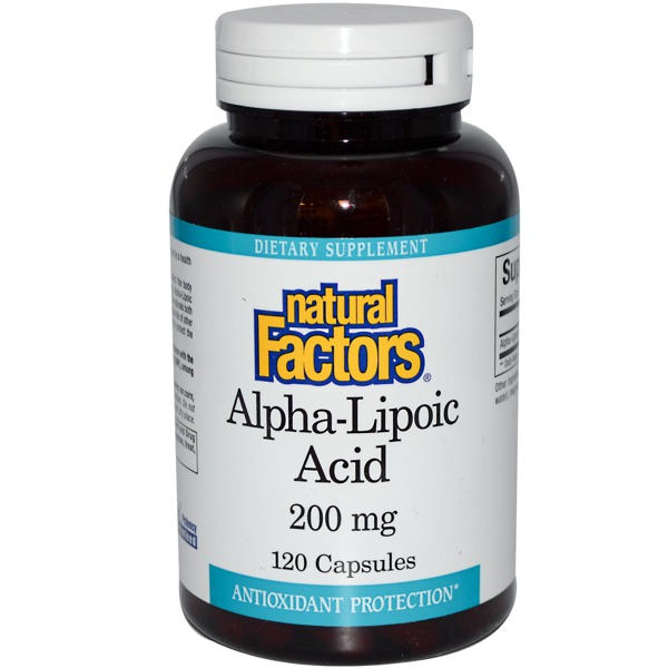 Natural Factors AlphaLipoic Acid 200 Mg 1Source