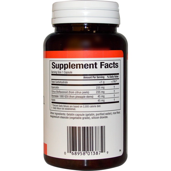 Natural Factors Quercetin Bioflavonoid Complex 1Source