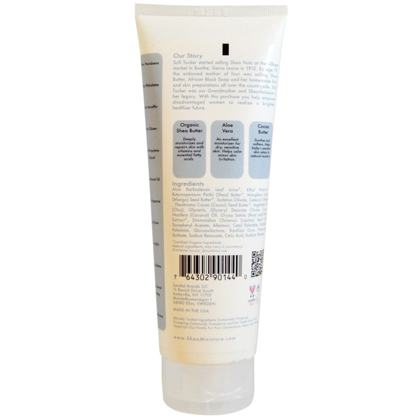 Shea Moisture Baby Healing Lotion FragranceFree 1Source