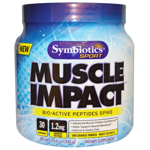 Symbiotics Sport Muscle Impact Unflavored Powder - 1Source