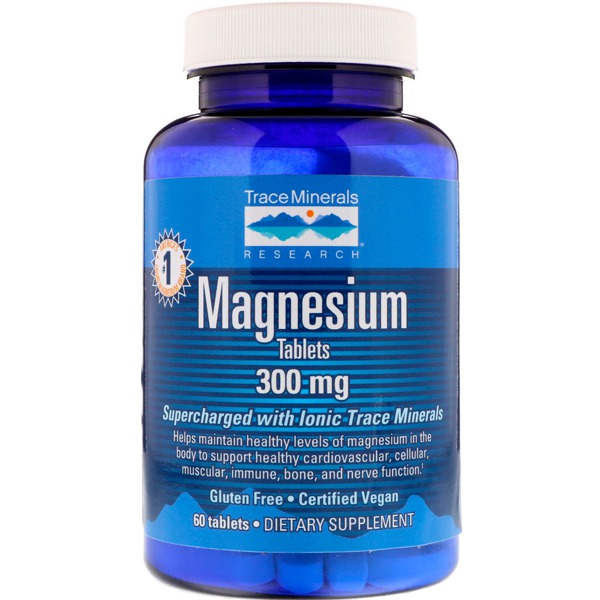 Trace Minerals Research Magnesium 300 Mg 1Source