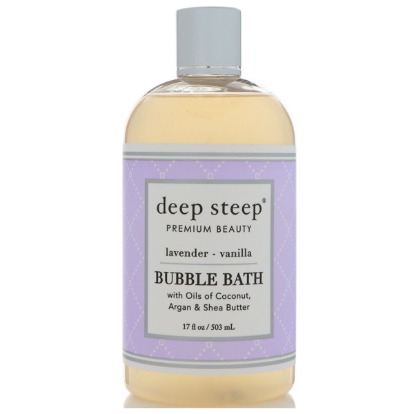 Deep Steep Bubble Bath Lavender Vanilla 1Source