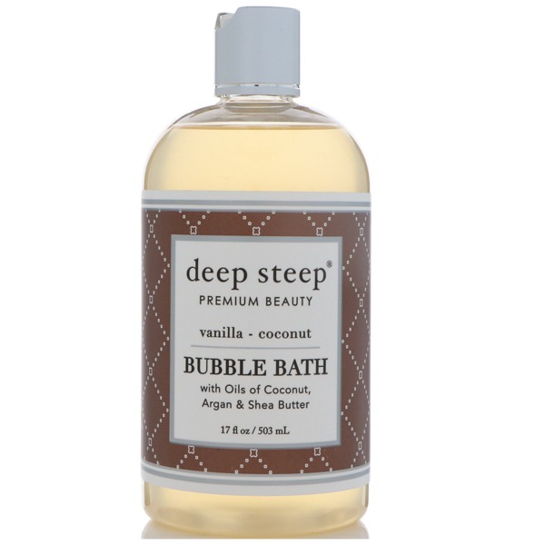 Deep Steep Bubble Bath Vanilla Coconut 1Source