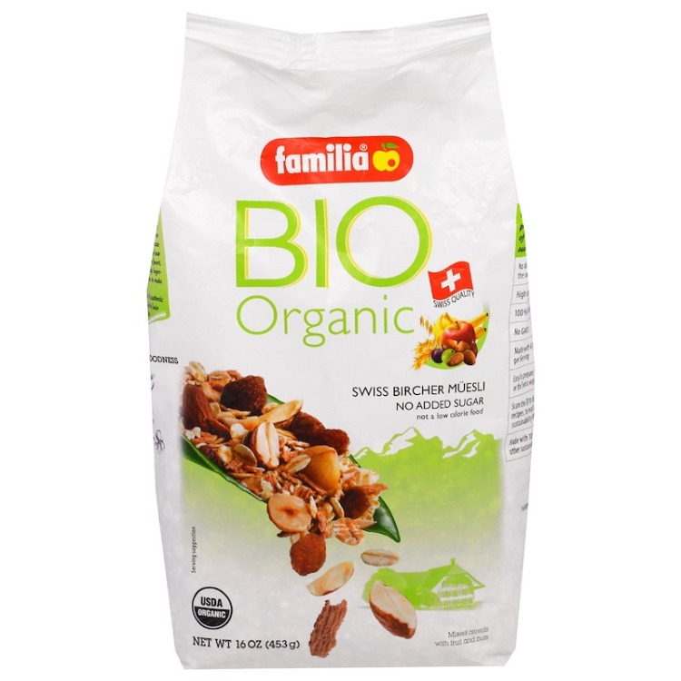 Familia Bio Organic Swiss Bircher Muesli 1Source