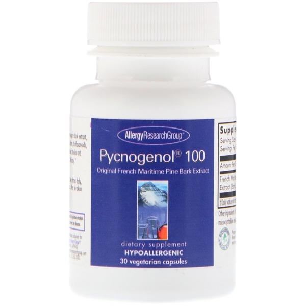 Allergy Research Group Pycnogenol 100 1Source
