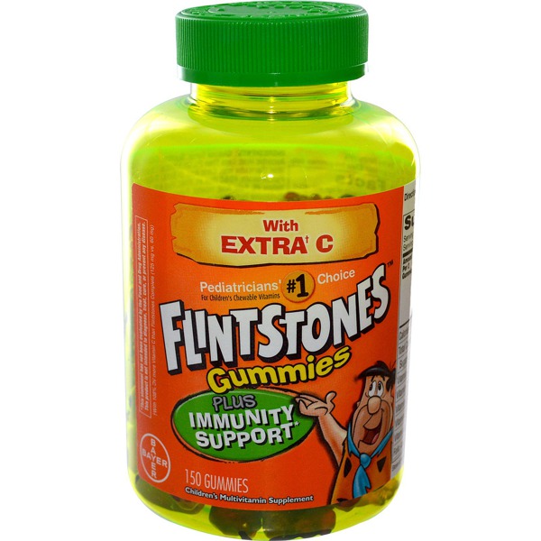 Flintstones, Children'S Multivitamin, Plus Immune Support, 150 Gummies