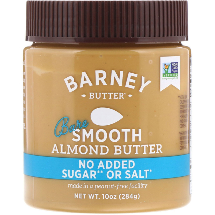 Barney Butter Almond Butter Bare Smooth 1Source