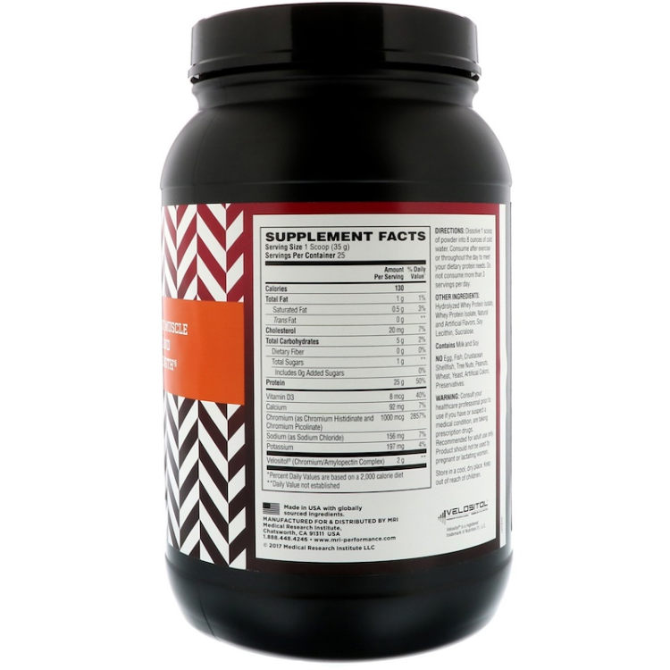 MRI Hydrolyzed Whey Protein Isolate Lava Cake 1Source