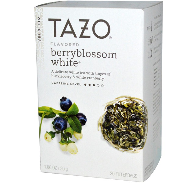 Tazo Teas Flavored Berryblossom White Tea 1Source