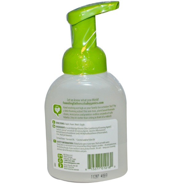 babyganics foaming hand soap