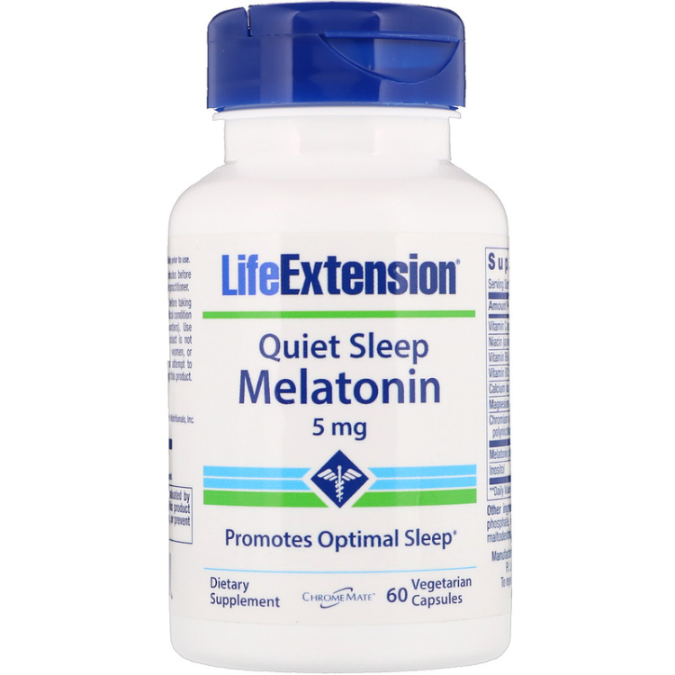 Life Extension Natural Sleep Melatonin 5 Mg 1Source