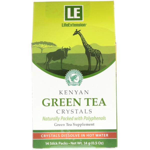 Life Extension Kenyan Green Tea Crystals 1Source