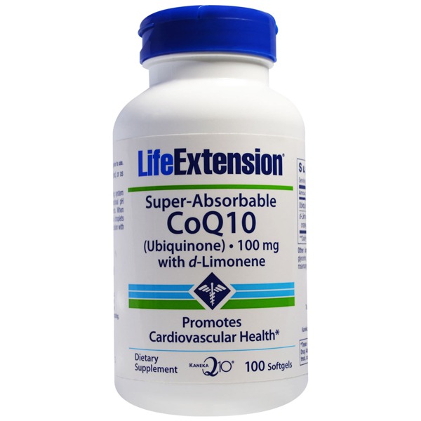 Life Extension SuperAbsorbable Coq10 100 Mg 1Source