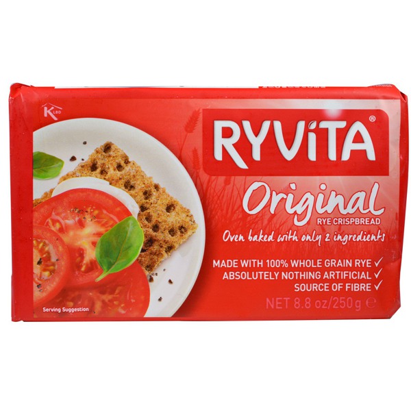 Ryvita Original Rye Crispbread 1Source