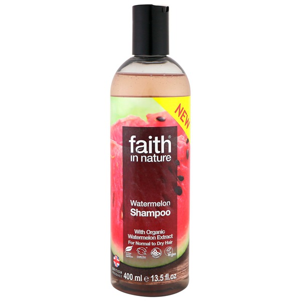 Faith In Nature Shampoo For Normal To Dry Hair Watermelon 1Source