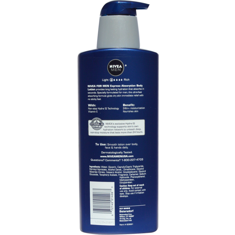 nivea light formula fast