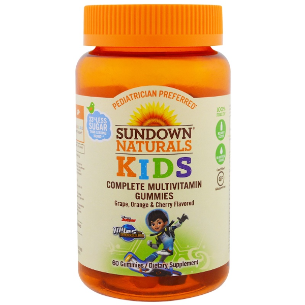 Sundown Naturals Kids Complete Multivitamin Gummies Miles From ...