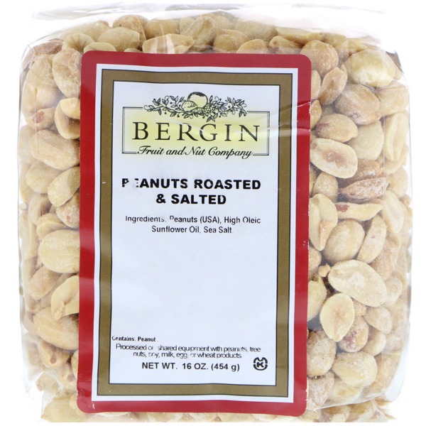 Bergin Fruit And Nut Company Peanuts Roasted & Salted 1Source