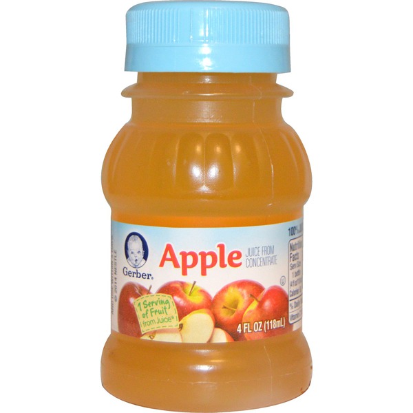 gerber organic apple juice