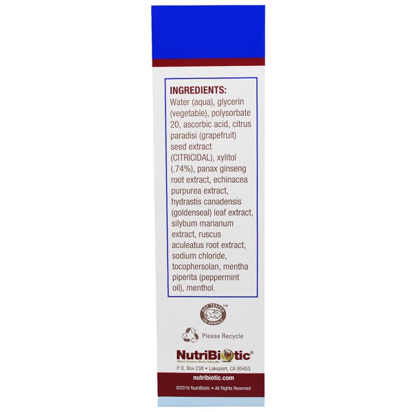 Nutribiotic Nasal Spray Plus With Grapefruit Seed Extract 1Source